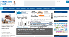 Desktop Screenshot of federalismofiscal.com